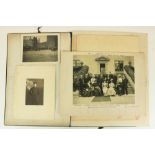 Photographs:  Album of mostly large original family groups, and other photographs of Howth Castle,