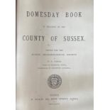 Parrish (W.D.)ed.ÿDomesday Book in relation to the County of Sussex, lg. folio Sussex (Lewes)