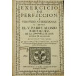 Rodriquez (Fr. Alonzo)ÿExercicio de Perfeccion, Y Virtudes Christianas, Divided in 3 Parts. Folio