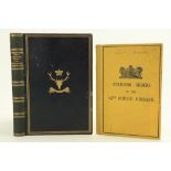 Military:ÿ Murray (R.H.) Col. ed.ÿRules and records of The Officers' Mess 72nd Regiment Duke of
