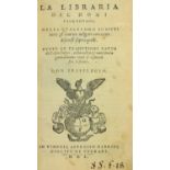 Bibliography:   La Libraria del Doni Fiorentino, Nella qualesono Scritti tutti gl'Autori uulgari con