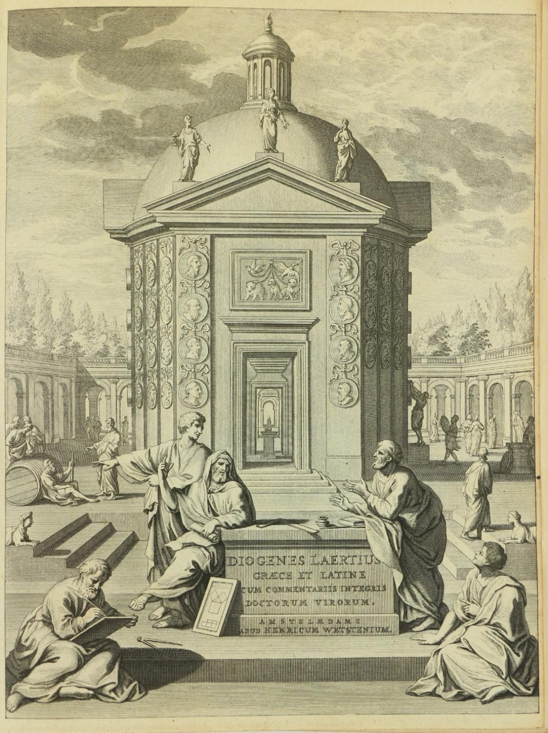 Diogenis -ÿÿDiogenis Laertii de Vitis, Dogmatibus et Apophthegmatibus Clarorum Philosophorum Libri X - Image 3 of 3