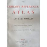 Atlas:  Bartholomew (John) The Library Atlas of the World, V. lg. folio L. (Macmillan & Co.) 1890.