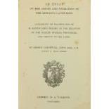 Presentation Copies  Lewis (Geo. Cornewall) An Essay on the Origin and Formation of The Romance