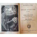 American Poetry, etc: Poe (Edgar Allan)ÿPoetical Works, 12mo L. 185. Ed. by James Hannay, illus.