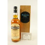 Whiskey: (Irish)  Midleton very rare Irish Whiskey 2001, No. (005426) Barry Crockett (Master