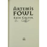 Colfer (Eoin) Artemis Fowl, 8vo, L. (Penguin Books)2001, First Edn, Signed by the Author, black