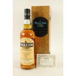 Whiskey: [Irish] Midelton very rare Irish Whiskey 2001, No (005423) Barry Crockett (Master