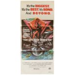 Cinema Poster:[James Bond]  "The Spy Who Loved Me," an original Australian playbill Poster for