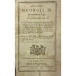 The Militia Act in Ireland 1803 Military Interest: George III - An Act to Repeal Certain Parts of an
