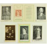 Postcards:  Irish Political, a collection of 6 photographic Cards, including Eoin MacNeill, Dr. O'