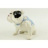 Advertisement:  Guinness & Co. A rare porcelain Figure of a Bulldog, for "Bull Dog Larger - Guinness