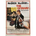 Cinema Poster:  "The Getaway, 1972" an original South African 1 sheet Poster for this classic 1972