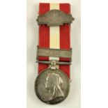 The Fenian Raid of 1866  Medal:  de Couteur (Sergent) [O. Labelle], An Official issue Medal, the