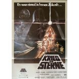 Cinema Poster: "Star Wars, 1977" original release German A1 Poster for the classic 1977 George Lucas