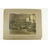 The Returned Volunteers.  Important photograph by Keogh Brothers, 30cms x 38cms, mounted,  showing a