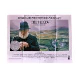 Cinema Poster:  "The Field," [1990] starring Richard Harris, John Hurt, and Sean Bean, directed by