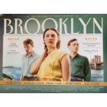 Cinema Poster:  "Brooklyn, 2015" original country of origin, double sided UK quad Poster for the