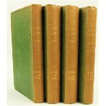 Thompson (Wm.) The Natural History of Ireland, 4 vols. 8vo Lond. 1849. First Edn., 1 port. frontis &