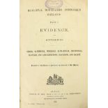 Maps:   Municipal Boundaries Commission (Ireland), a bound volume of Reports including: * Part I -