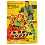 Cinema Poster:  L'Homme Tranquille, (The Quiet Man), [1952], directed by John Ford, starring John