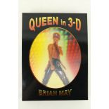 Signed by Brian May  May (Brian) Queen In 3-D, folio, L. (The London Stereoscopic Co.) 2017,