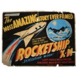 Cinema Poster:  Rocketship X-M, [1950] starring Lloyd Bridges, Osa Masen, John Emery, Noah Berry