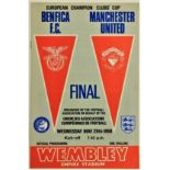 Soccer:  European Champions Clubs Cup -  Benfica F.C. v. Manchester United, final 29th May 1968,