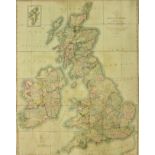 Map:  Cary (John) Map of the British Isles; Comprehending the Whole of the Turnpike Roads...