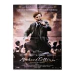 Cinema Poster:  "Michael Collins," [1996] starring Liam Neeson, Aidan Quinn, Stephen Rea, Alan