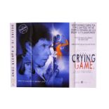 Cinema Poster:  "The Crying Game," starring Stephen Rea, Miranda Richardson, Jaye Davidson, and
