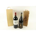 Wine: "Chateau D'Angludet Margaui 1999 - Magnum (150 cl) cased; Vacqueyras - Cotes du Rhone Villages