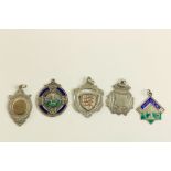 Medals: - Sporting & others,  A collection of six varied silver Medals for Handball (Feis