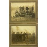 "The Truce", 1922 Photographs: Two very good Photographs of 1st Battalion Machine Gun Company in the