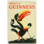 Pub Memorabilia: [Guinness] An original Gilroy metal Counter Top Advertisement for Guinness c.