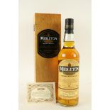 Whiskey:  A bottle of 2012 (Barry Crockett) No. 007212, Midleton very rare Irish Whiskey, with