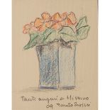 RENATO TOSINI (1926/2018) "Vaso con fiori"-"Vase with flowers"