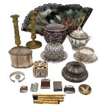 LOTTO DI OGGETTI DI VARIO GENERE-LOT OF OBJECTS OF VARIOUS KIND