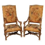 COPPIA DI GRANDI POLTRONE- PAIR OF LARGE ARMCHAIRS