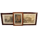 LOTTO DI TRE STAMPE-LOT OF THREE PRINTS