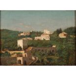 MICHELE CAMMARANO (1835/1920) "Paesaggio" - "Landscape"