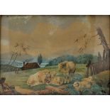 PAESAGGIO CON ARMENTI-LANDSCAPE WITH ARMENTS