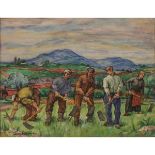 GIANBECCHINA (1909/2001) “Contadini" - "Farmers"