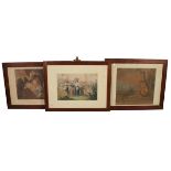 LOTTO DI TRE STAMPE-LOT OF THREE PRINTS