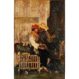 ELVIRA VOLPES (1830/?) "Corteggiamento" - "Courtship"