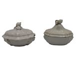 LOTTO DI DUE PICCOLE ZUPPIERE - LOT OF TWO SMALL TUREENS