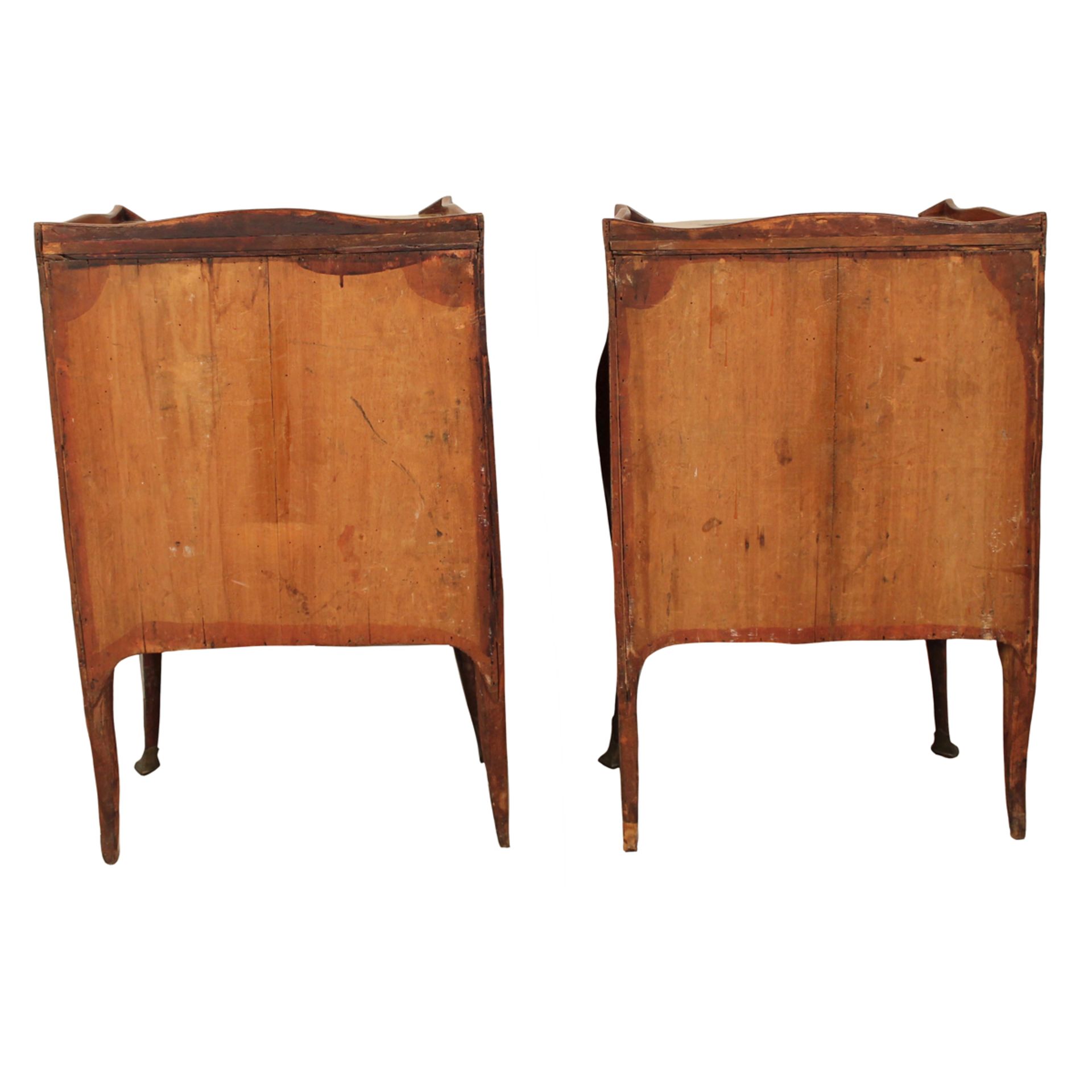 COPPIA DI IMPORTANTI COMODINI - COUPLE OF IMPORTANT BEDSIDE TABLES - Image 3 of 3