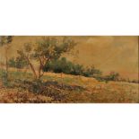 GUIDO GUIDI (1901/1998) "Paesaggio di campagna" - "Countryside landscape"