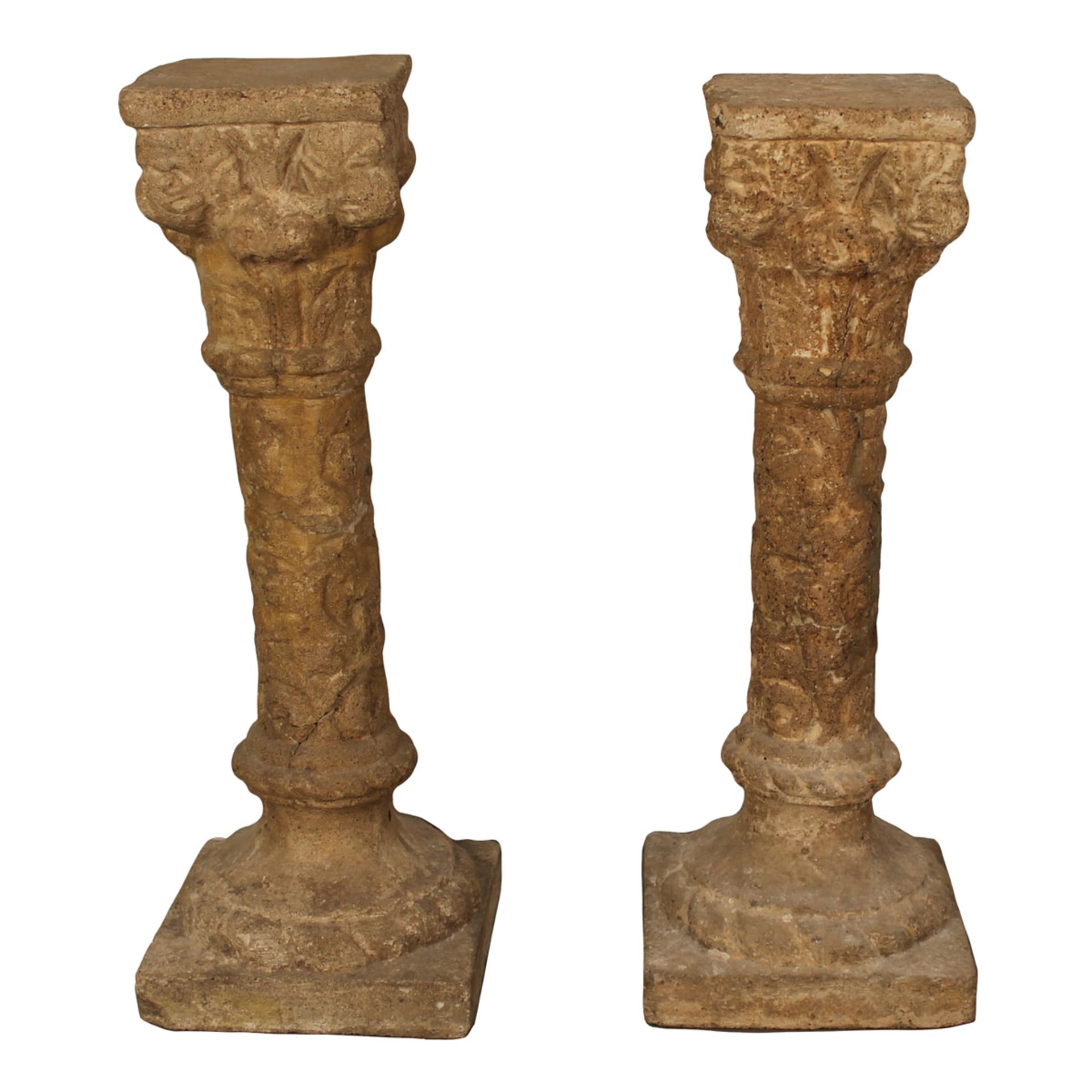 COPPIA DI COLONNE-COUPLE OF COLUMNS