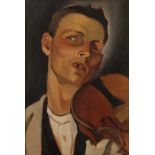 ALFONSO AMORELLI (1898/1969) "Il violinista" - "The violinist"